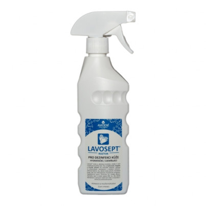 Lavosept dezinfekcia na pokožku roztok 500 ml